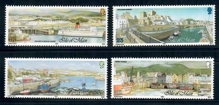 Isle of Man yvertnrs.:551/54 postfris, Verzenden, Postfris