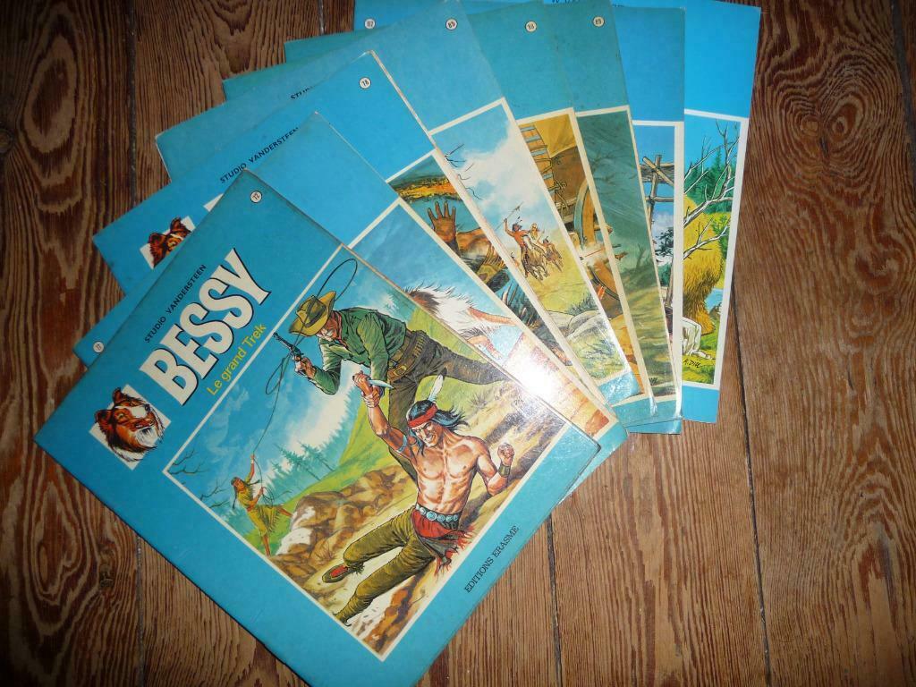 bande dessinée Bessy, Plusieurs BD, Enlèvement, Utilisé