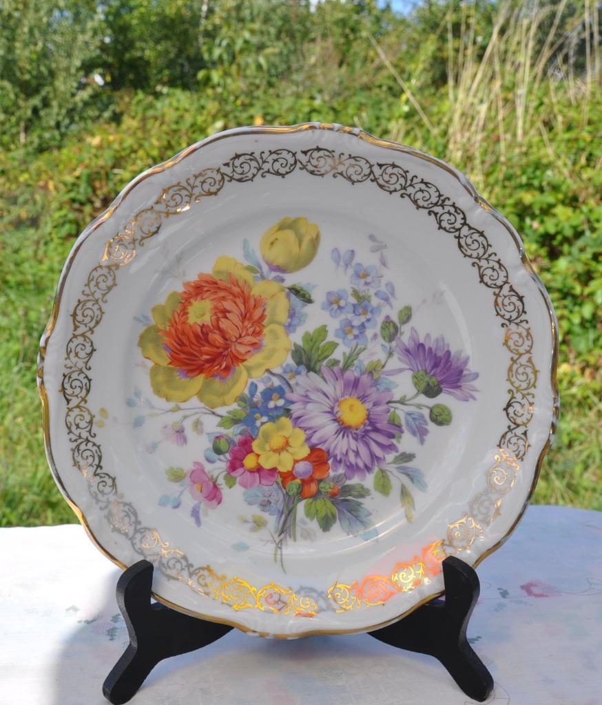 assiette décorative porcelaine Bavaria Bayreuth, Enlèvement ou Envoi