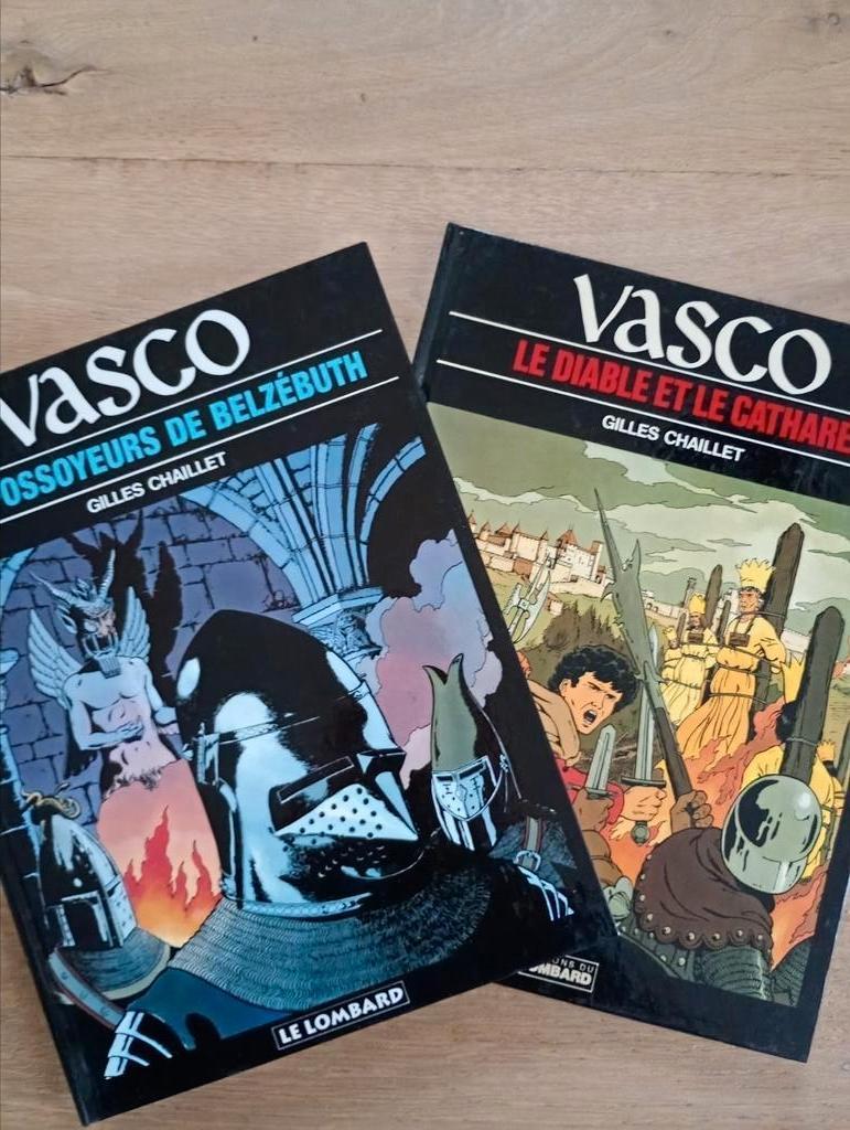 Lot 2 Vasco 7 13 Chaillet EO TBE, Gilles Chaillet, Plusieurs BD, Enlèvement ou Envoi, Comme neuf