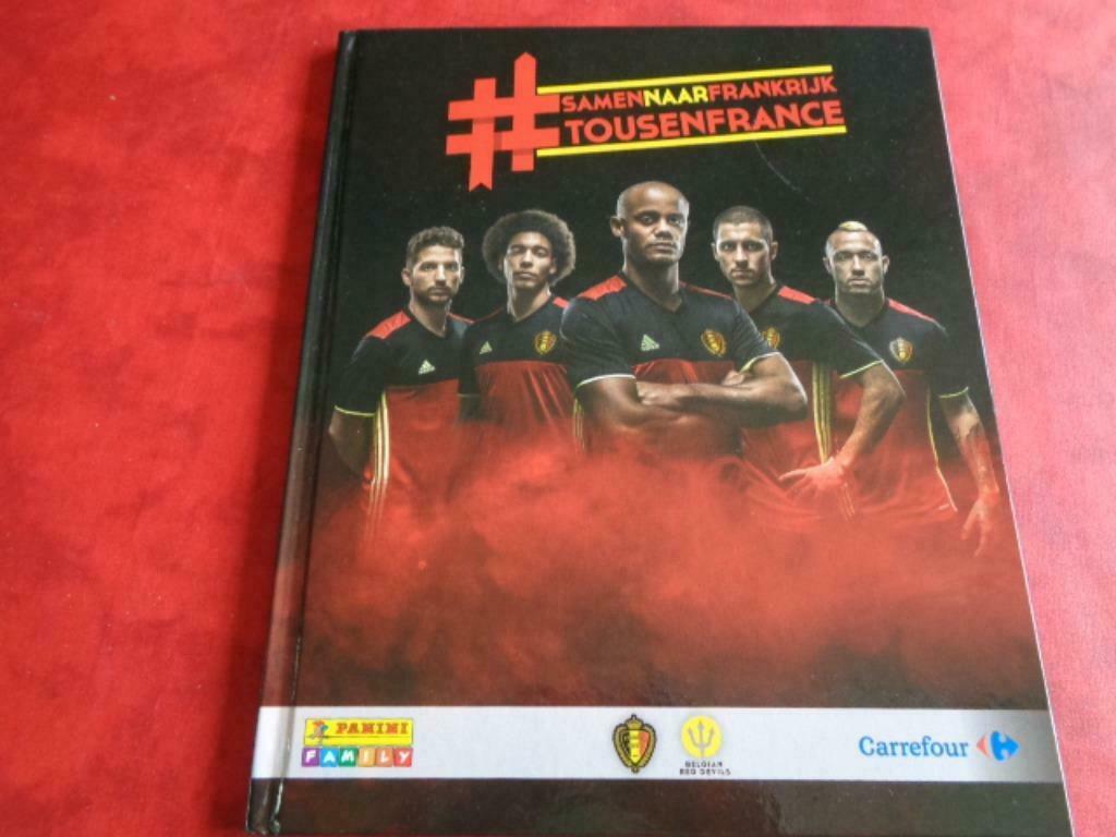 Album "Tous enfrance 2016". Panini Carrefour., Enlèvement ou Envoi, Utilisé, Autres types