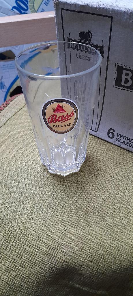 6 verres à bass, Collections, Enlèvement, Neuf, Verre ou Verres, Palm
