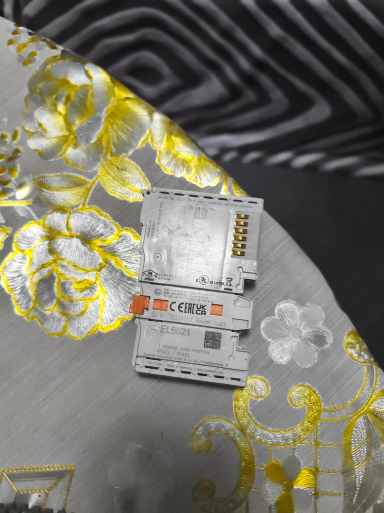 Beckhoff EL6021-aansluiting | EtherCAT-seriële interface |