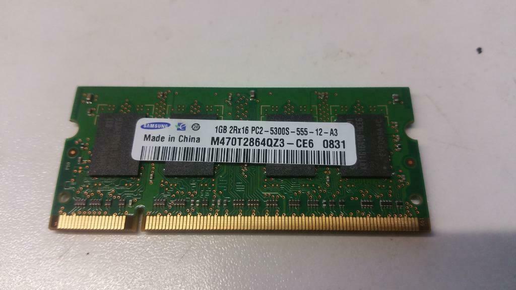 jw0915 : Samsung M470T2864QZ3-CE6 RAM Memory Chip  Specifica, Gebruikt, Ophalen of Verzenden, DDR2, 2 GB