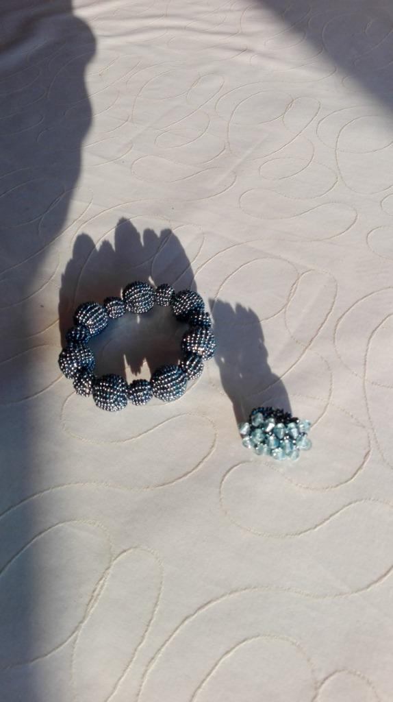 armband en ring, Ophalen, Nieuw, Grijs