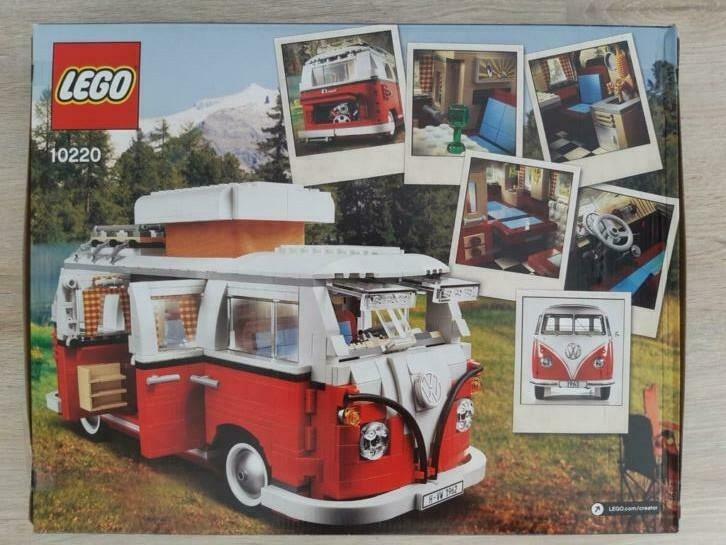 lego 10220 vw camper t1, Kinderen en Baby's, Ophalen of Verzenden, Nieuw, Lego