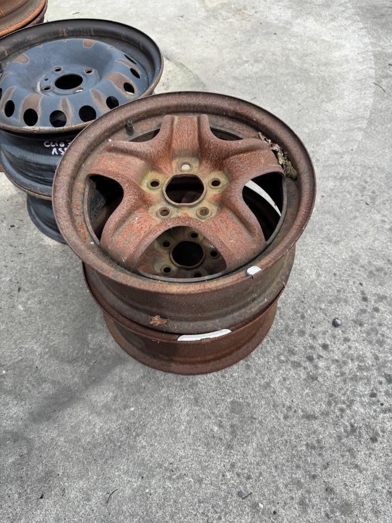 Opel 5x110 velgen van plaatstaal, Ophalen, Gebruikt, Opel