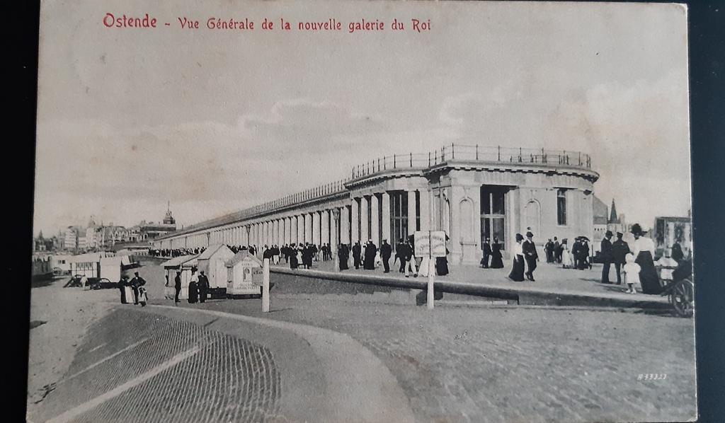 OSTENDE OSTENDE GALERIE ROYALE ZEEDIJK 1909, Enlèvement ou Envoi