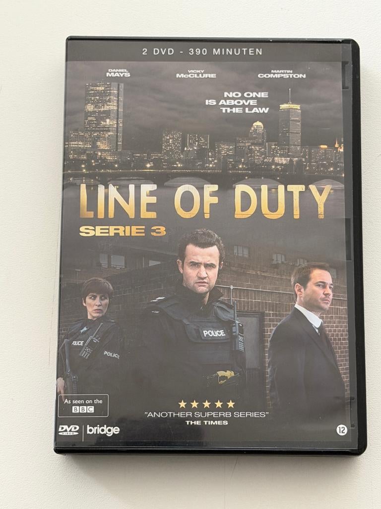 Line Of Duty (Seizoen 3) DVD, Cd's en Dvd's, Dvd's | Tv en Series, Gebruikt, Actie en Avontuur, Boxset, Vanaf 12 jaar, Ophalen of Verzenden
