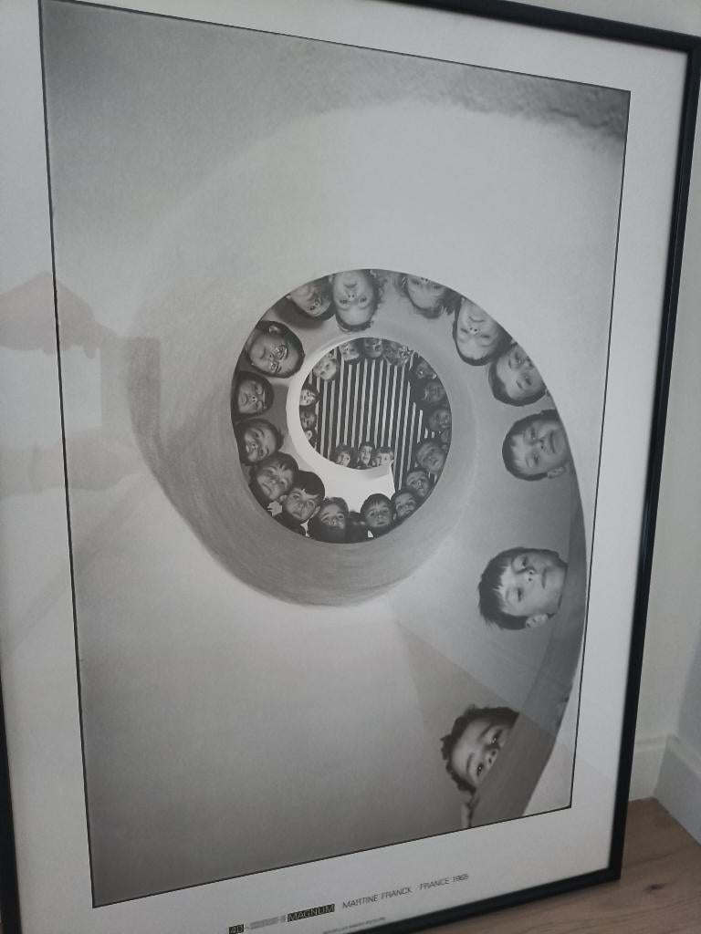 Poster van Martine Franck, in fotolijst 71 x 51 cm, Utilisé, 50 à 75 cm, 50 à 75 cm, Enlèvement