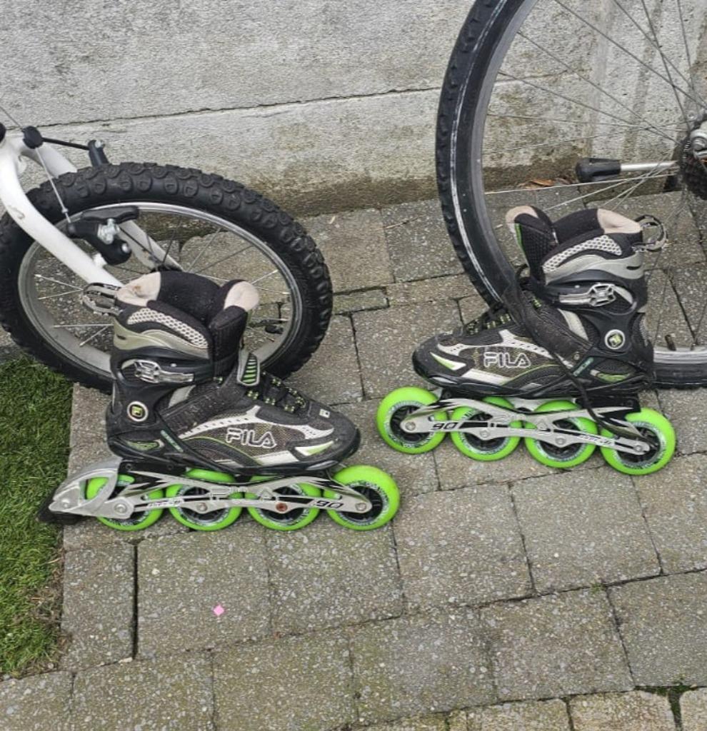 Rolschaatsen, Ophalen, Gebruikt, Kinderen