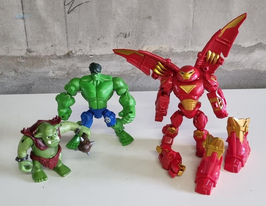 Speelgoed De Hulk, Iron Man en Playmobil, Ophalen of Verzenden, Zo goed als nieuw
