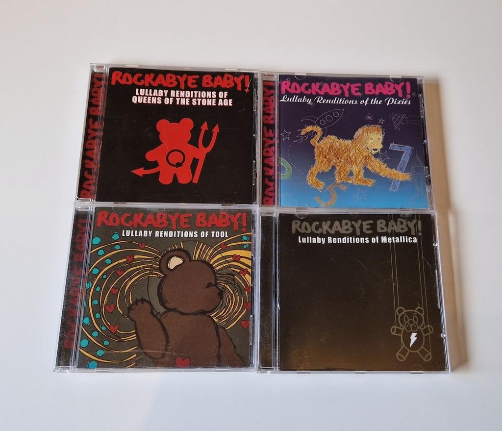 Rockabye baby - rockhits in lullabye versie, Cd's en Dvd's, Ophalen of Verzenden, Zo goed als nieuw, Muziek, Tot 2 jaar