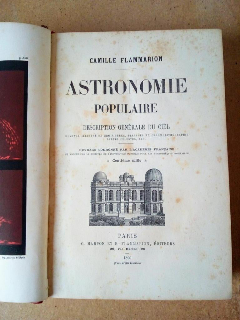 Astronomie populaire    Camille flammarion, Ophalen of Verzenden