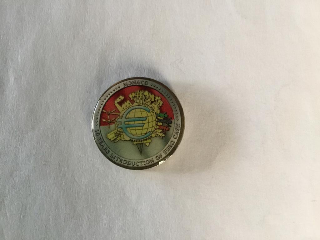 2012 Monaco TYE gekleurd, Enlèvement ou Envoi, Monaco, 2 euros, Monnaie en vrac