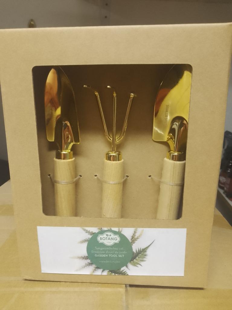 botang geschenkset tuingerief handgereedschap nieuw in doos, Tuin en Terras, Hand-tuingereedschap, Verzenden, Nieuw, Spade, Botang