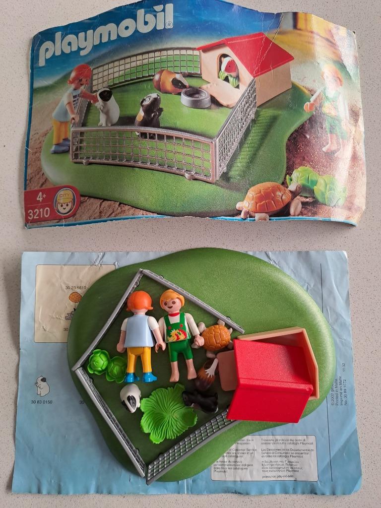 playmobil 3210 kindere met cavia's, Kinderen en Baby's, Speelgoed | Playmobil, Ophalen of Verzenden, Gebruikt