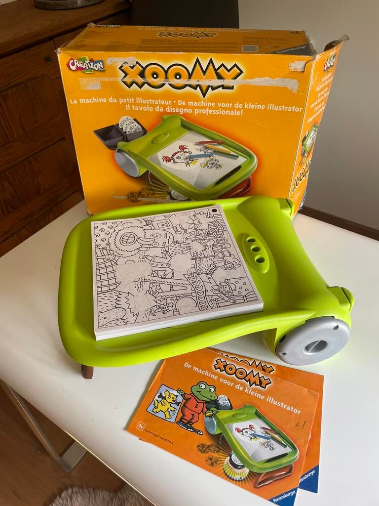 Xoomy tekenset, Hobby en Vrije tijd, Ophalen, Gebruikt