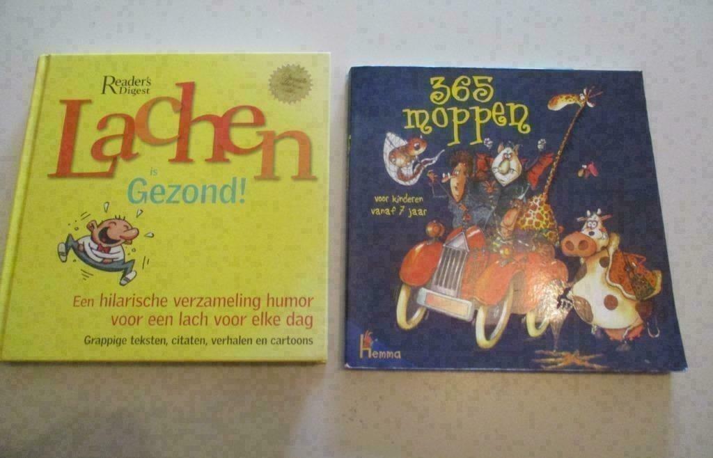 2 Leuke Moppen Boeken / Humor Boeken, Ophalen of Verzenden, Zo goed als nieuw, Moppen