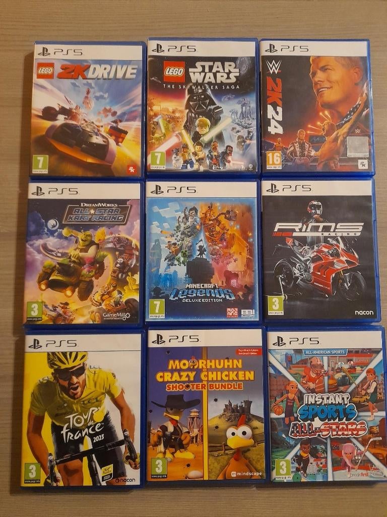 ps5 games, Enlèvement ou Envoi, Utilisé