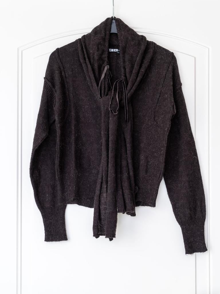 Cardigan/pull, marque Eva Kayan, NOUVEAU, taille 36, Neuf, Taille 36 (S), Eva Kayan, Brun