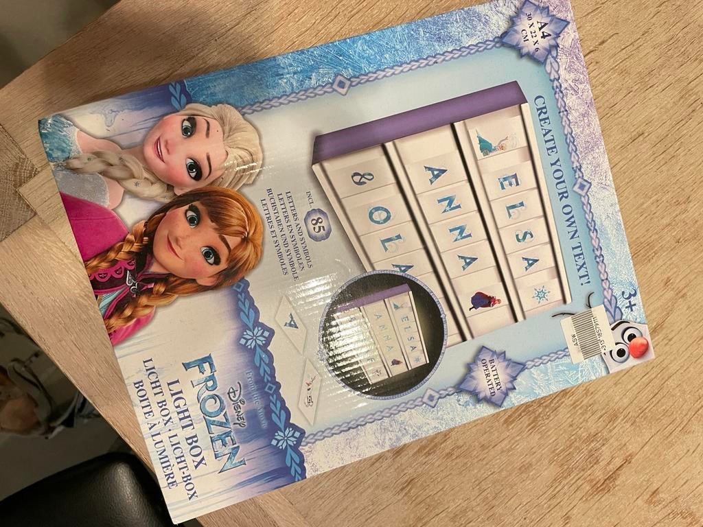 Light box Frozen, Ophalen, Zo goed als nieuw