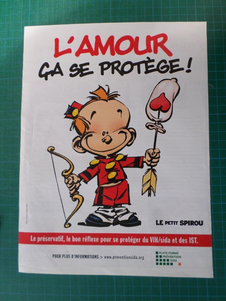 Petit Spirou - publicité papier - 2015, Collections, Enlèvement ou Envoi, Autres personnages, Utilisé, Autres types