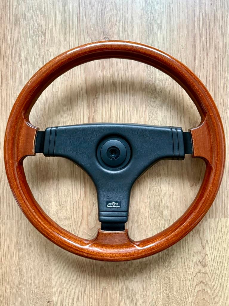 Personal Design Giugiaro Houten Stuur Mercedes W124 W126, Auto-onderdelen, Besturing, Alfa Romeo, Amerikaanse onderdelen, Audi