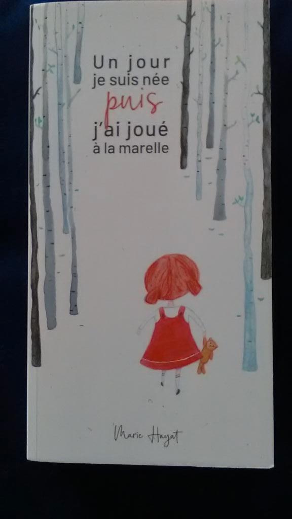 "Un jour je suis née puis j'ai joué à la marelle" M. Hayat, Enlèvement ou Envoi, Neuf, Marie Hayat, Belgique