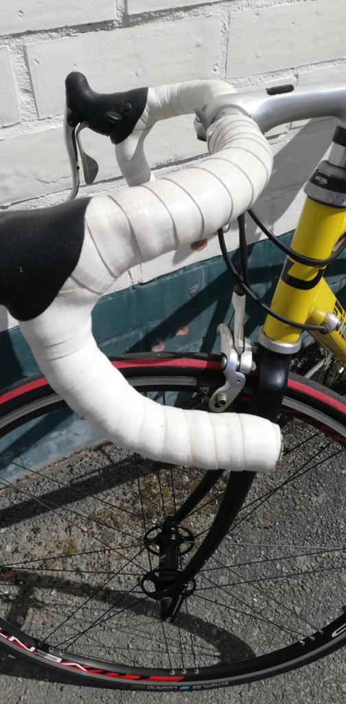 Koersfiets diamant en toebehoren, Enlèvement, Utilisé