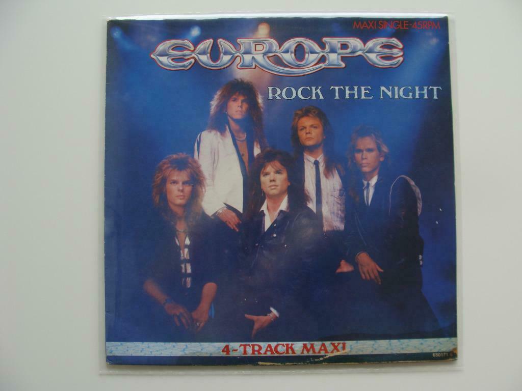 Europe ‎– Rock The Night (1986), Cd's en Dvd's, Vinyl | Hardrock en Metal, Ophalen of Verzenden