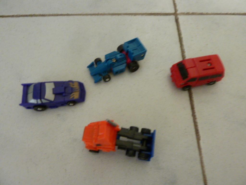 4 Transformers, G1, Enlèvement, Comme neuf, Autobots