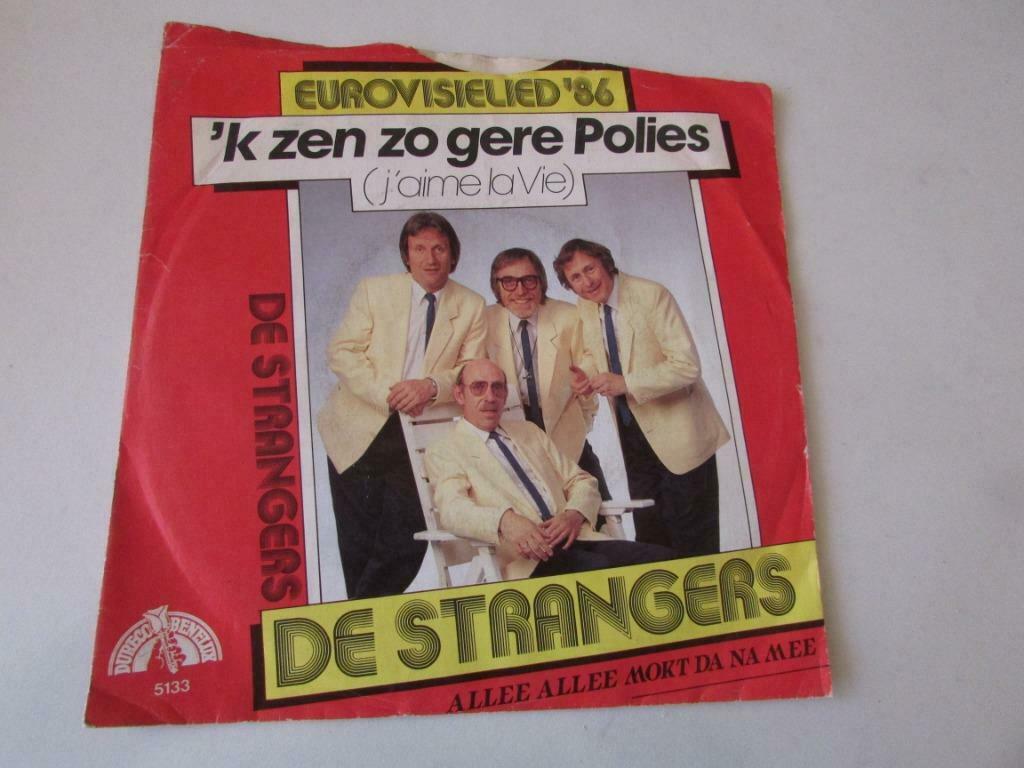 De Strangers ; 'k zen zo gere polies ( j'aime la vie ), CD & DVD, Vinyles Singles, Envoi, Utilisé, Humour et Cabaret