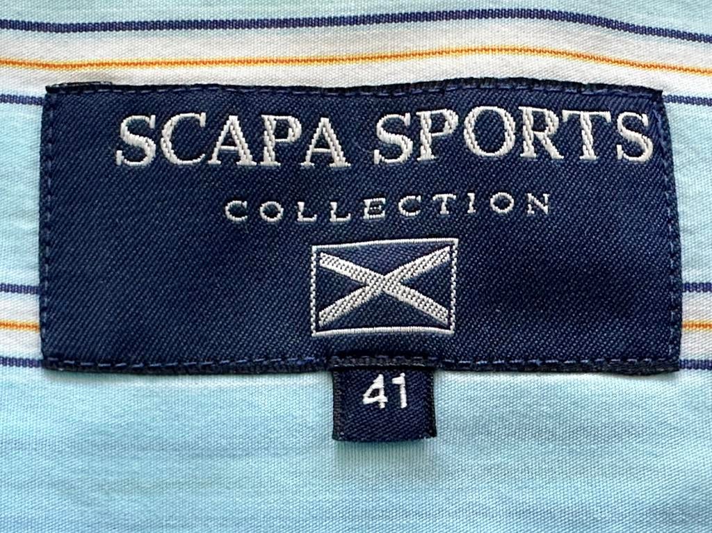 Exclusief hemd Scapa in perfecte staat, Overige kleuren, Ophalen of Verzenden, Zo goed als nieuw, Halswijdte 41/42 (L)