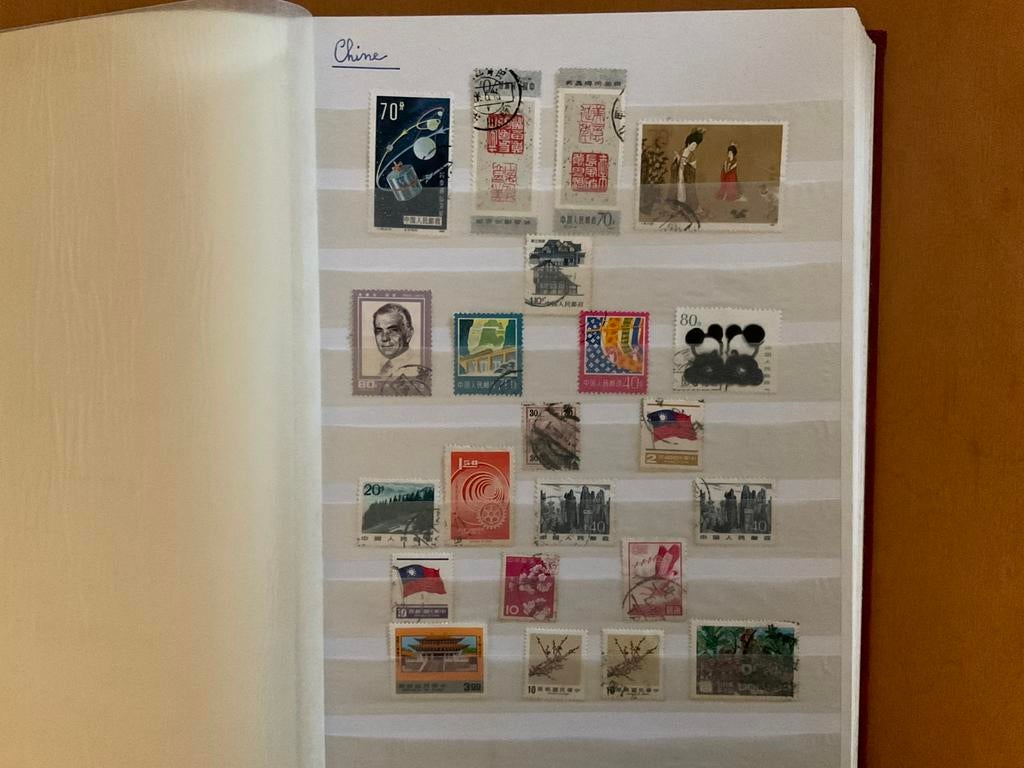 Timbres Chine, Enlèvement