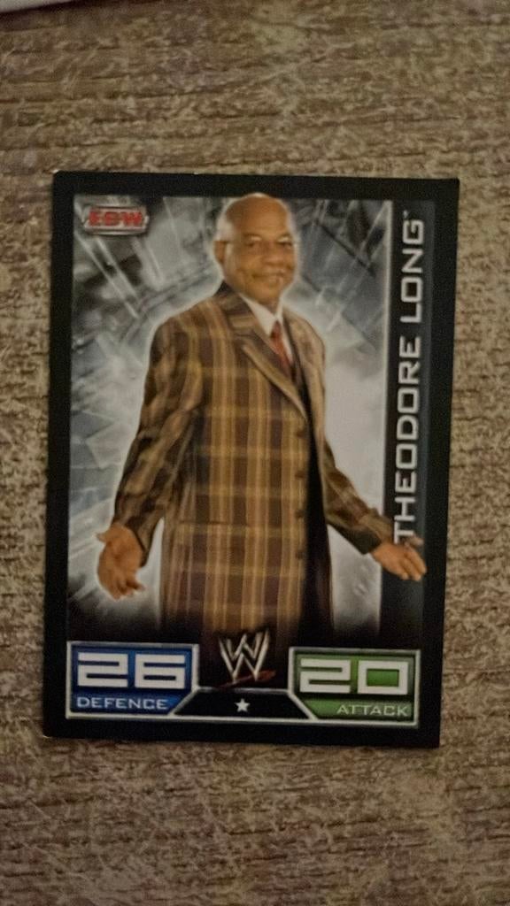 Carte Theodore Long SLAM ATTAX 2008, Enlèvement ou Envoi, Comme neuf