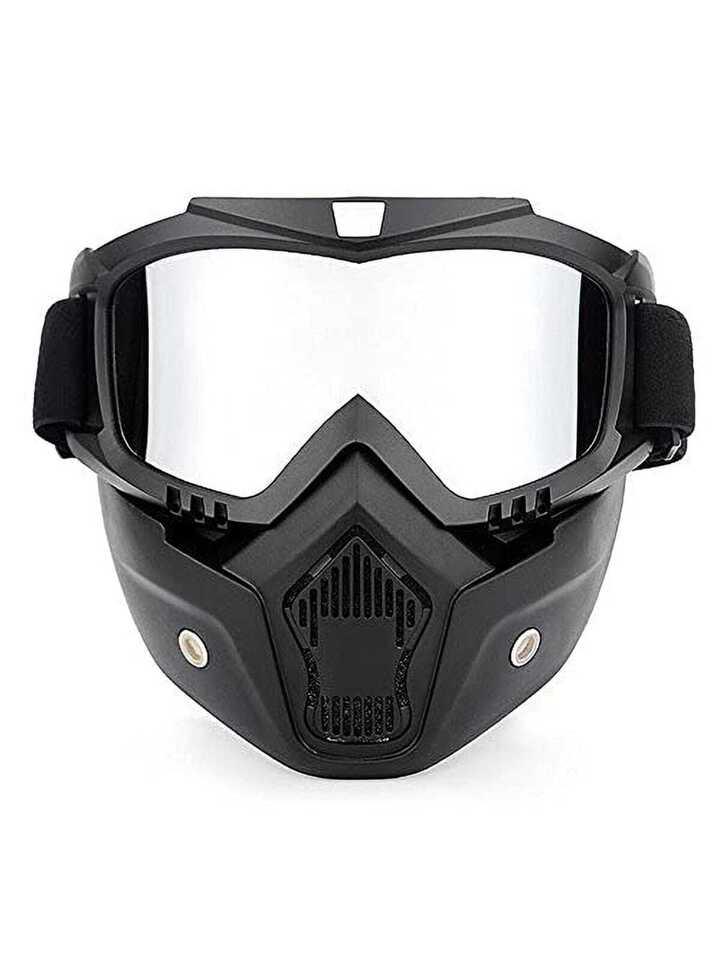 Brommer motor bril masker airsoft, Ophalen of Verzenden, Zo goed als nieuw