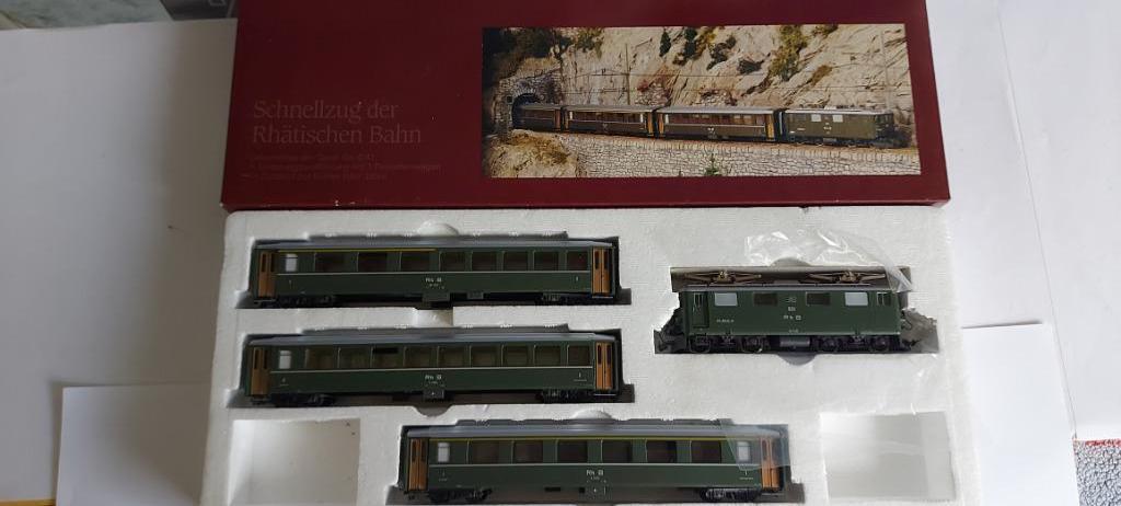 HO/e Bemo 7015-100 Ge 4/4 601 Jeu d'ampoules, Autres marques, Analogique, Enlèvement ou Envoi, Comme neuf