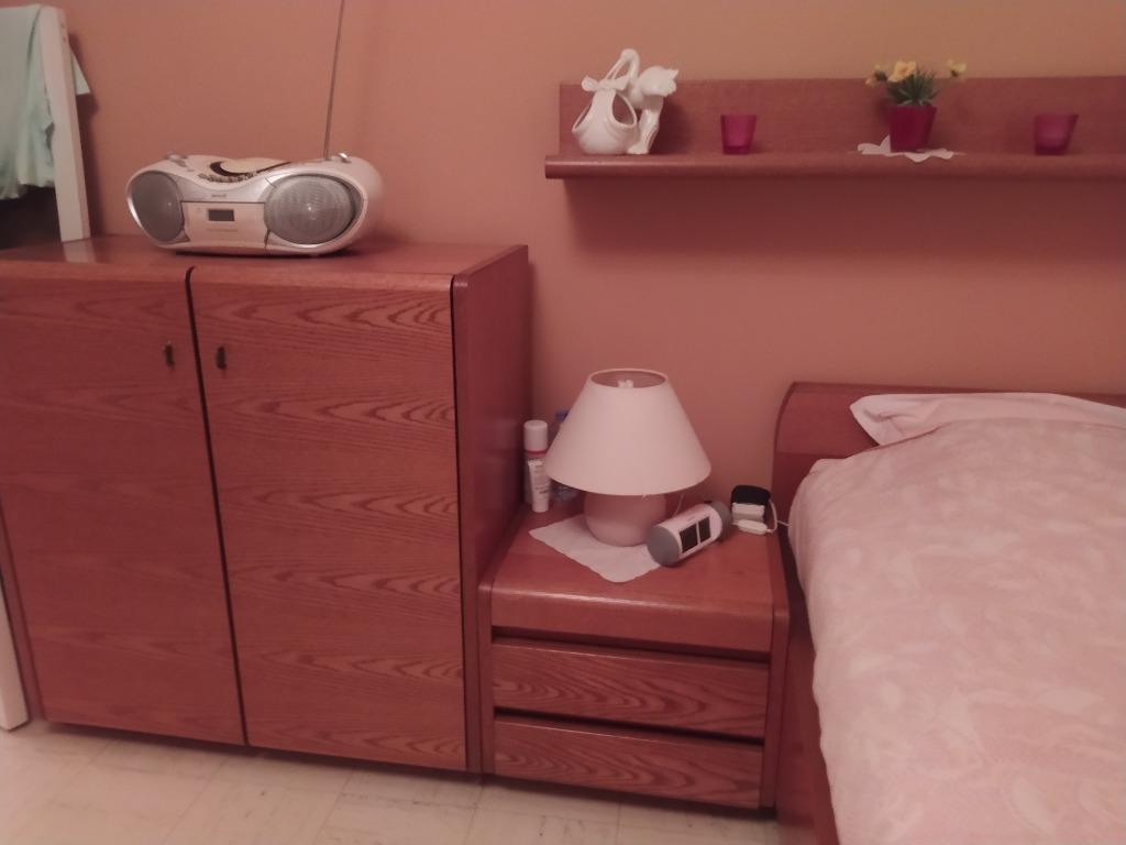 slaapkamer Beuk, Ophalen, 90 cm, Bruin, Zo goed als nieuw