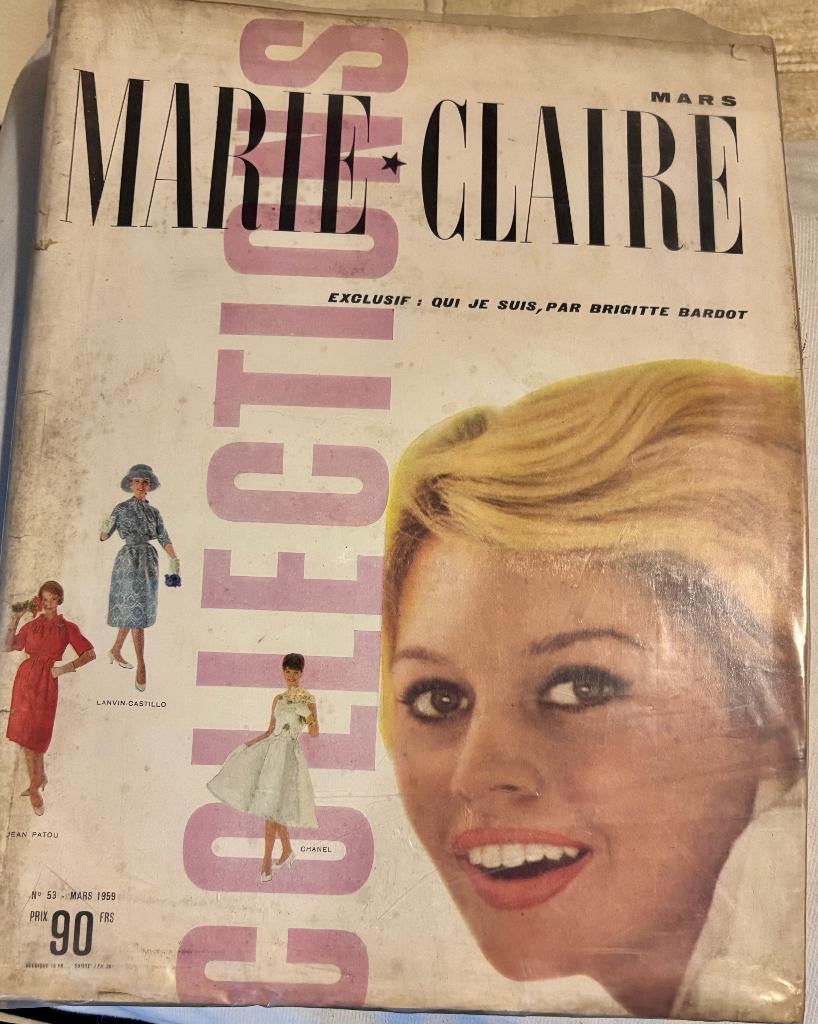 Marie Claire Brigitte Bardot, Gelezen, Personen, Ophalen of Verzenden, Divers