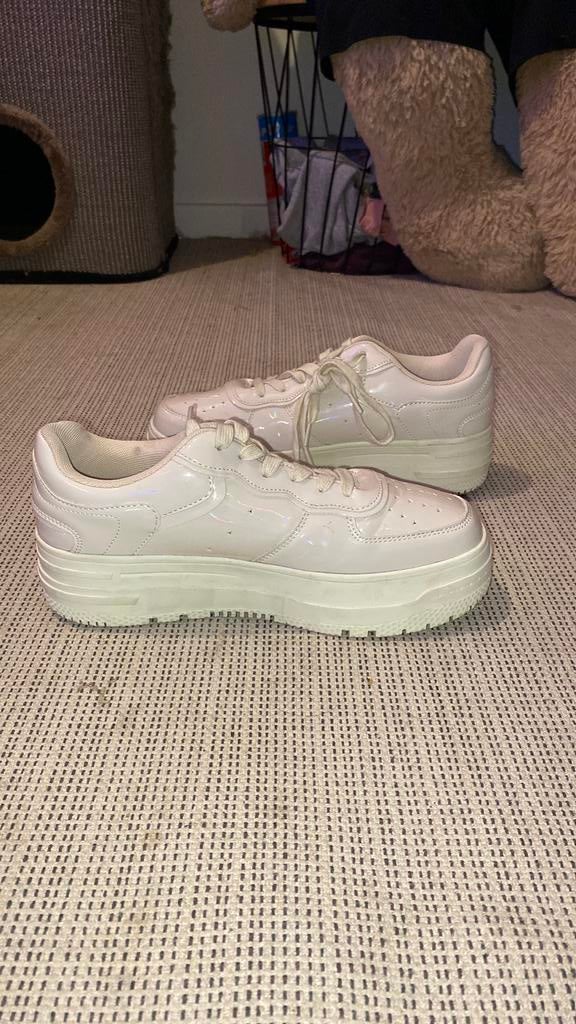 Dames schoenen, Ophalen, Wit, Sneakers, Gedragen