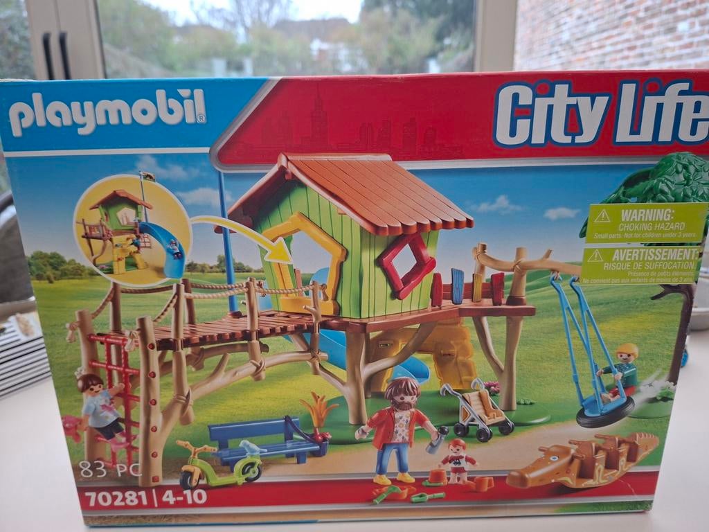 Playmobil avontuurlijke speeltuin 70271, Ophalen