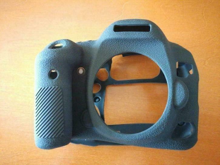 Protection silicone camera case noir New Canon 5D mark IV, Enlèvement ou Envoi, Neuf, Reflex miroir, Canon
