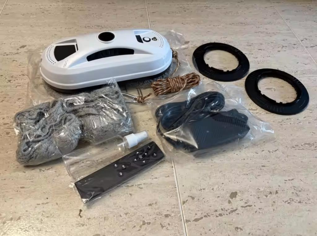 Aspirateur robot nettoyeur de vitres ultra-mince, Huis en Inrichting, Schoonmaakartikelen, Verzenden, Raamwisser of Trekker