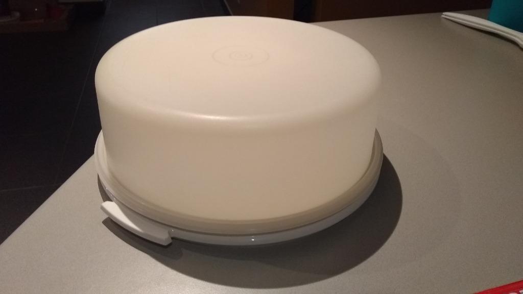 Tupperware vintage bewaar / transport doos voor taart, Ophalen of Verzenden, Zo goed als nieuw