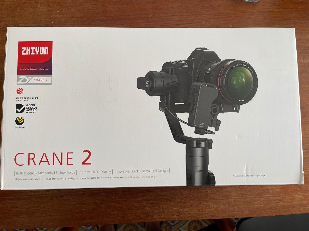 Zhiyun Cran 2 - Stabilisateur - Parfait état - Neuf, Neuf, Enlèvement ou Envoi, Avec rotule, Autres types