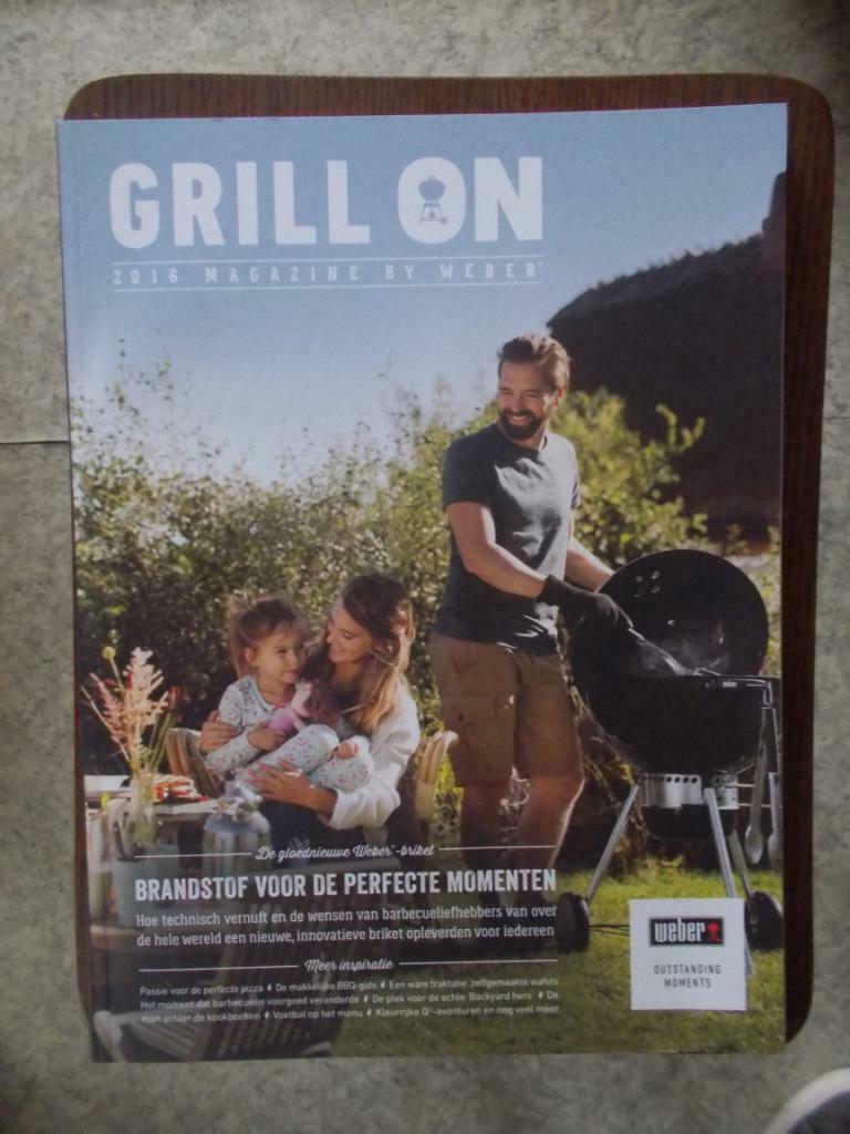 grill on 2016 magazine by weber, Boeken, Ophalen of Verzenden, Nieuw