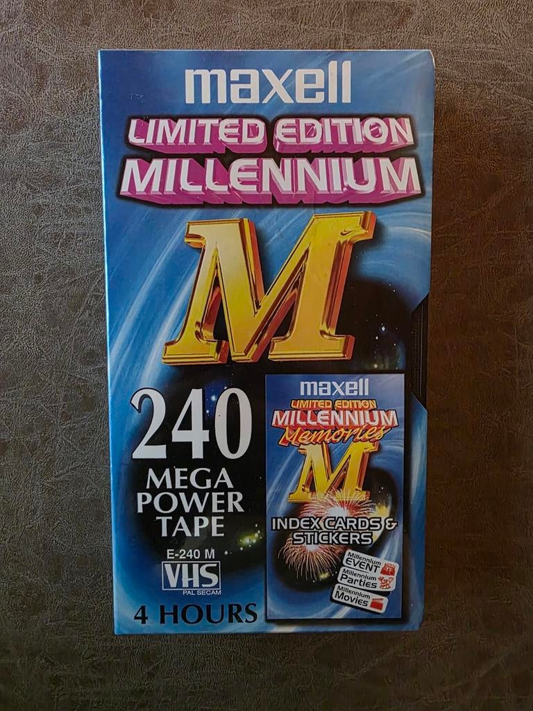 Lege nieuwe videocasette VHS, Ophalen of Verzenden