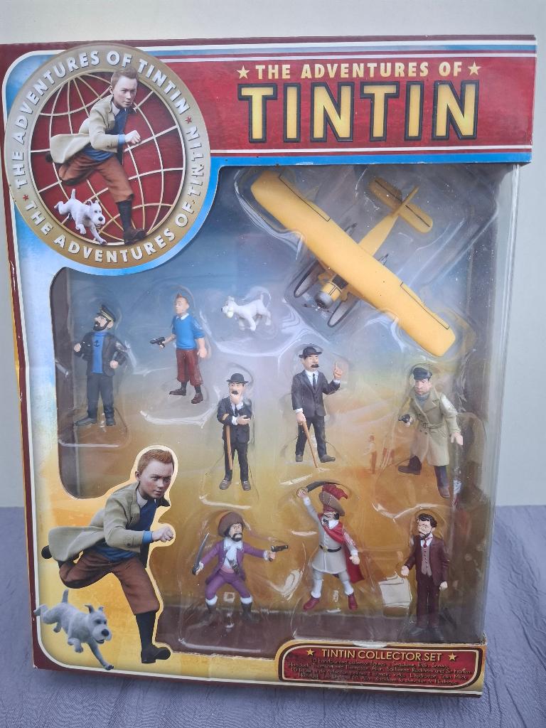 Tintin - Coffret de 10 figurines de collection  Plastoy 2011, Enlèvement ou Envoi