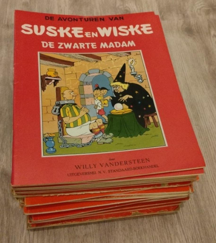 38 stripboeken Suske en Wiske, Meerdere stripboeken, Ophalen, Gelezen, Willy Vandersteen